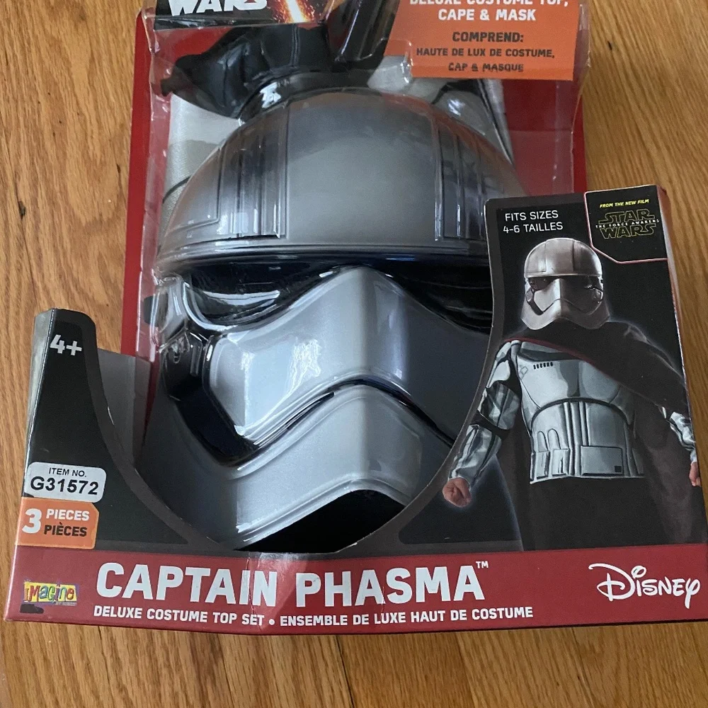 star Wars captain phasma halloween dress up costume